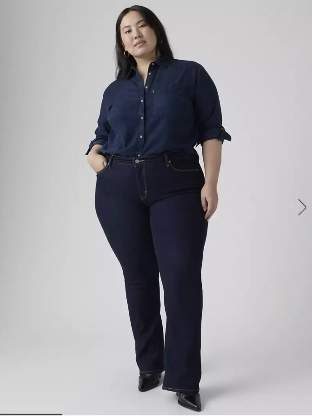 Levi's Women's Dark Navy Boot-Cut Jeans Sz 20W.                Bx3